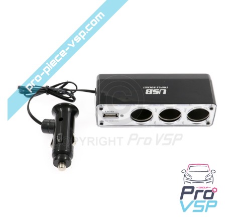 12V socket base