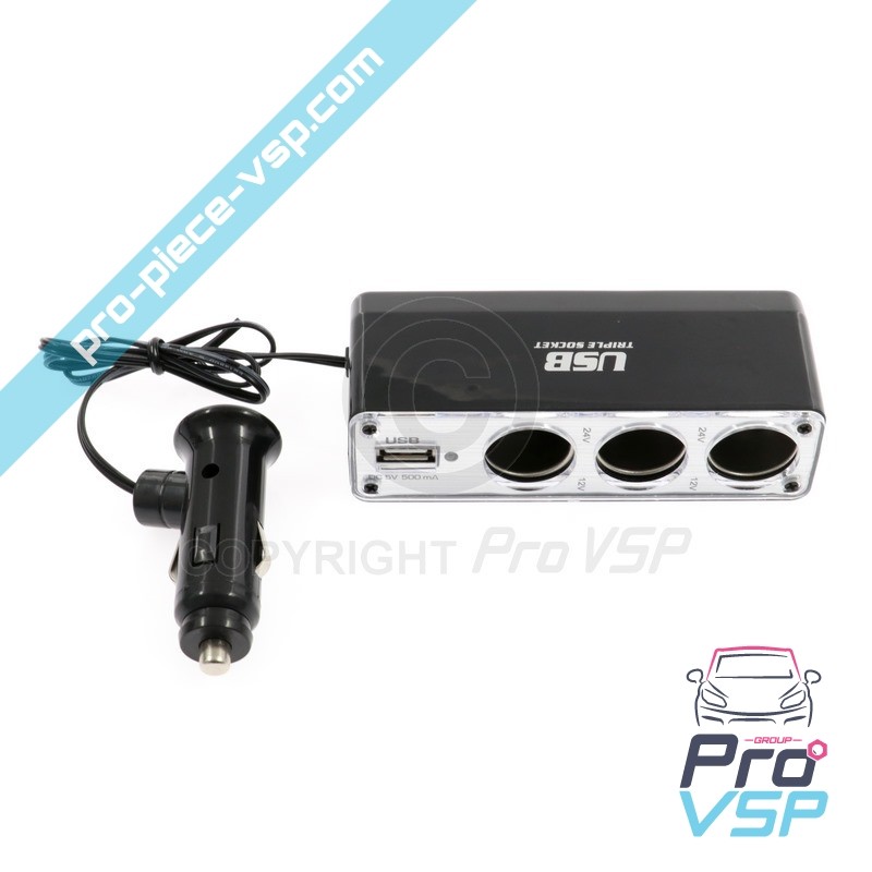 12V socket base