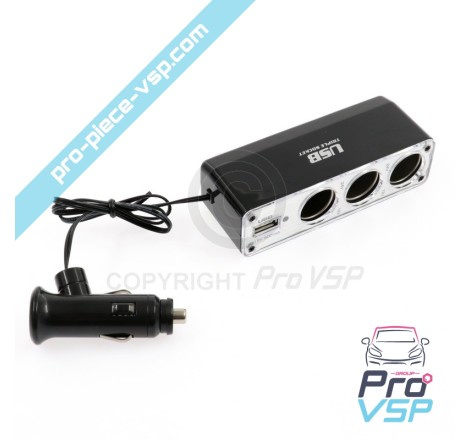 12V socket base