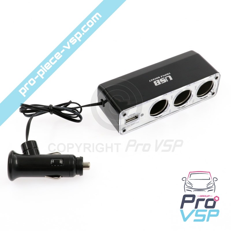 12V socket base