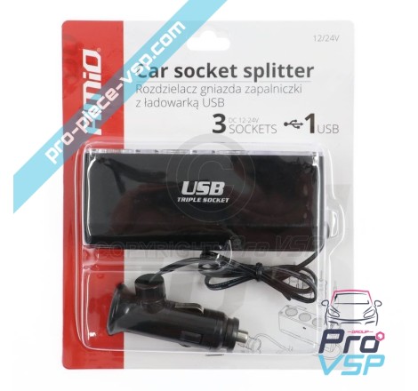 12V socket base
