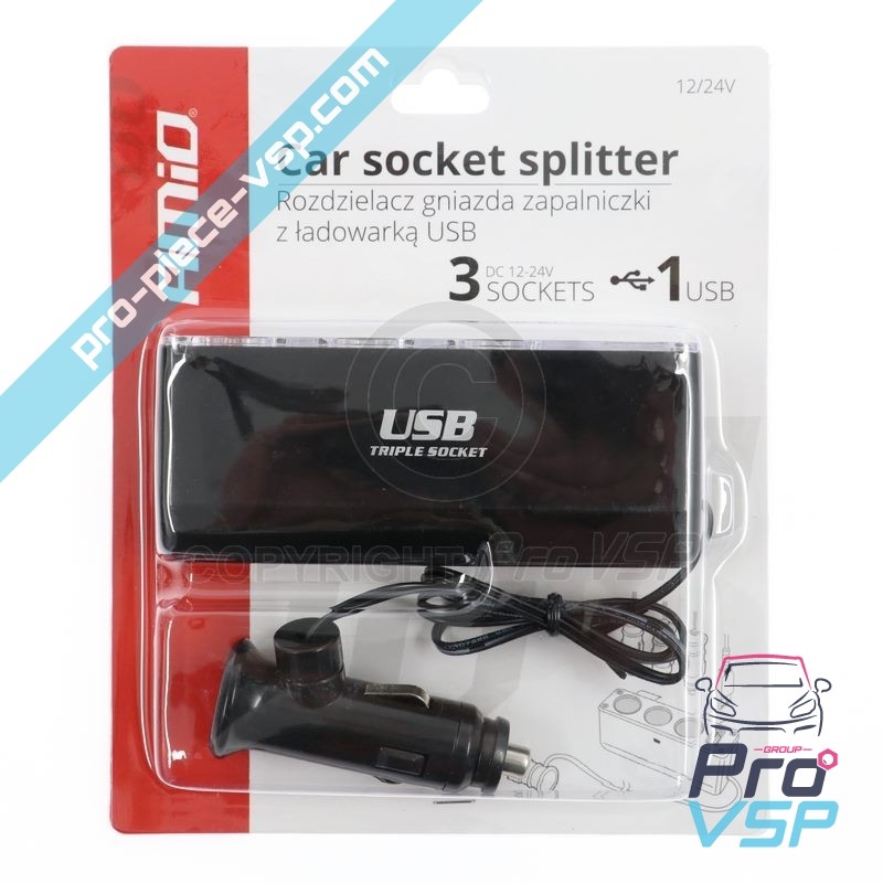 12V socket base