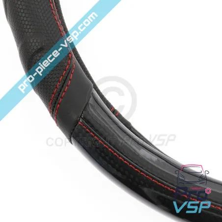 Cubierta del volante de carbono 