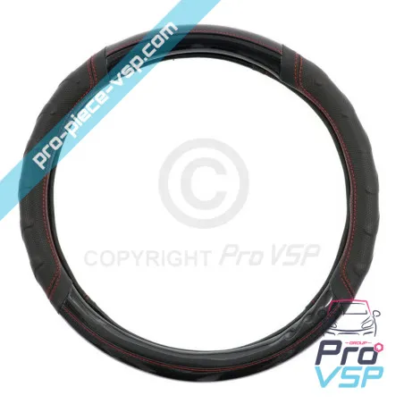 Carbon steering wheel cover 