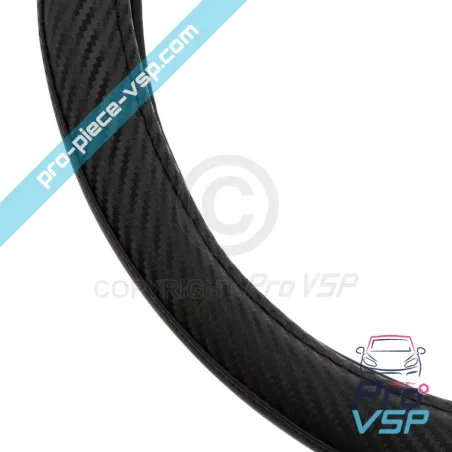 Cobertura de volante preto 37/39cm