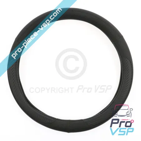 Cobertura de volante preto 37/39cm