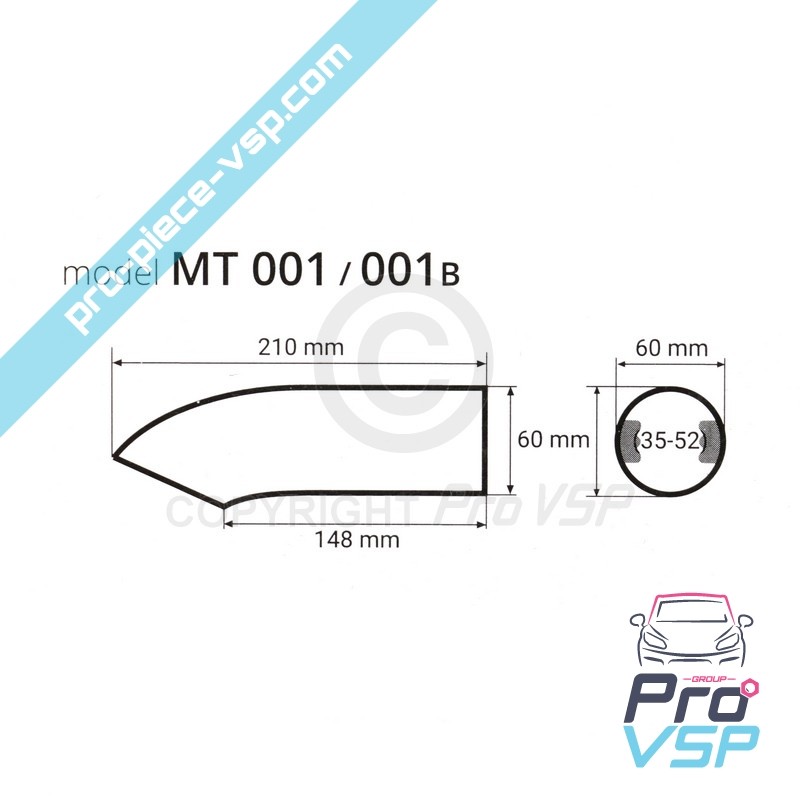 Exhaust output