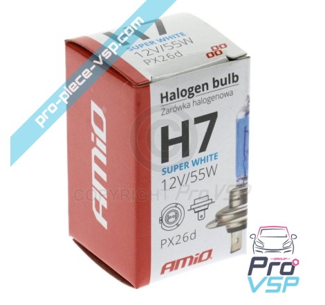 Ampoule H7 55W Super white