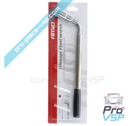 Key dismantle-telescopic wheel