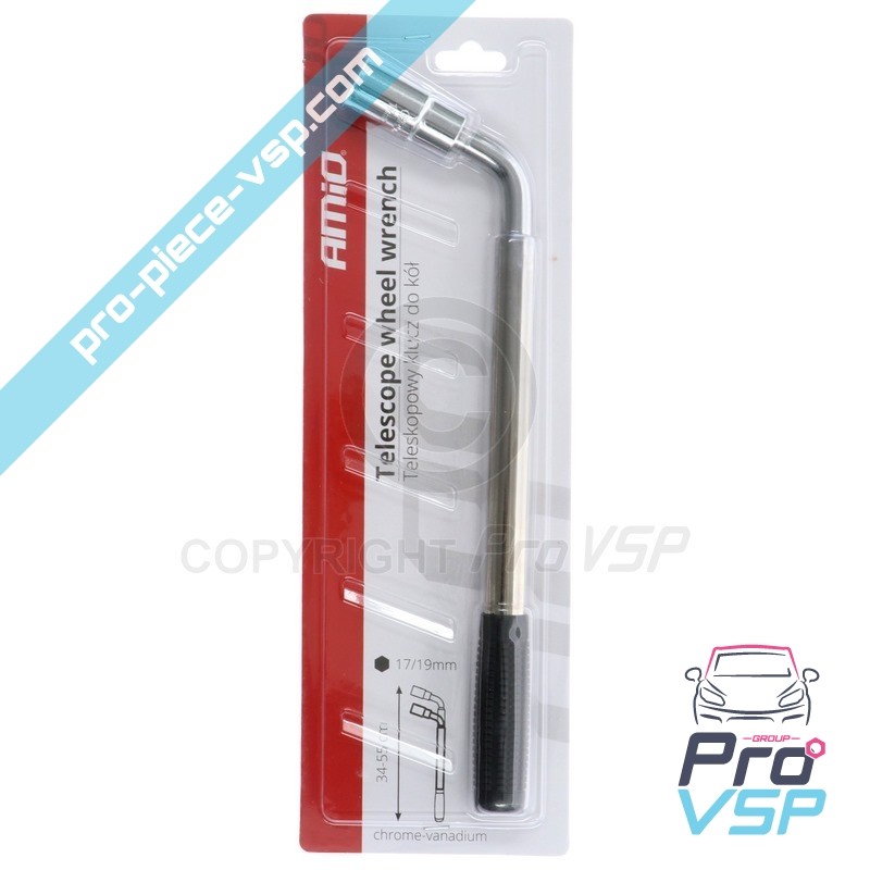 Key dismantle-telescopic wheel