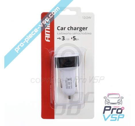 Chargeur 3USB