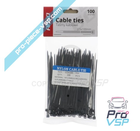 Braçadeira de plástico 100x25