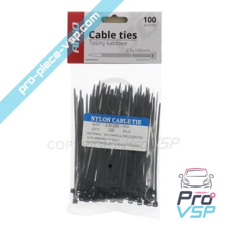 100x25 clemă de plastic