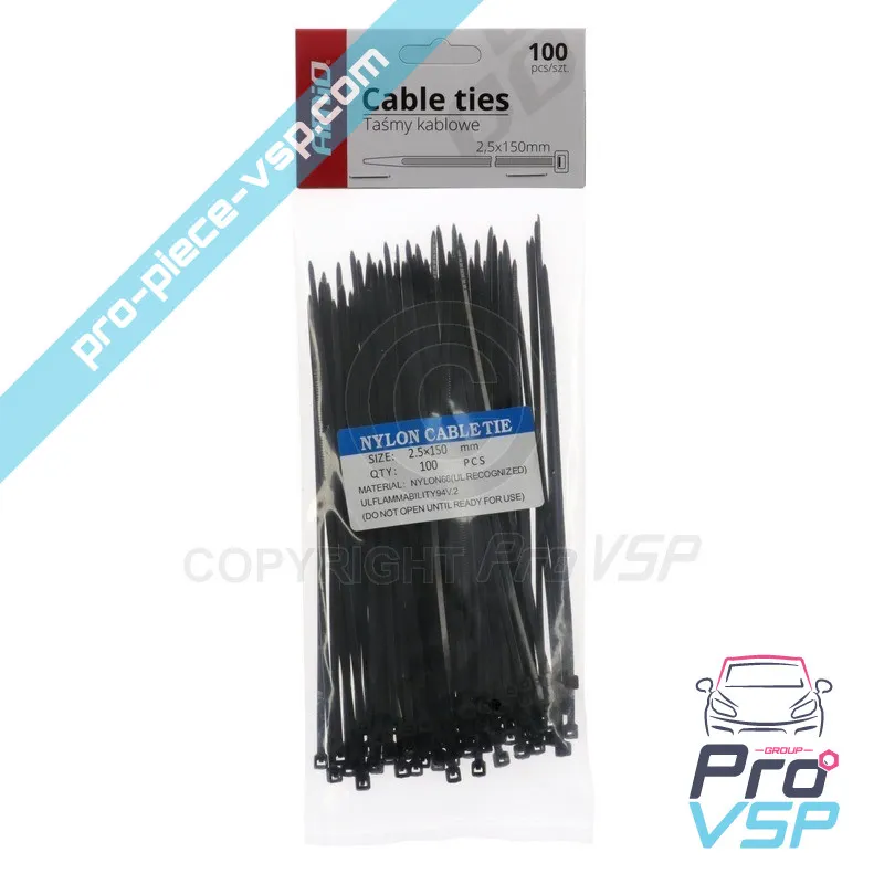 Pinza de plástico 150x2.5