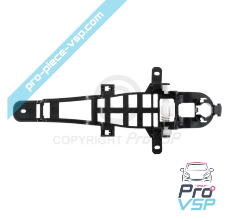Left outdoor door handle base