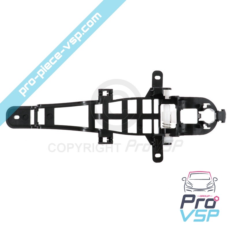 Left outdoor door handle base