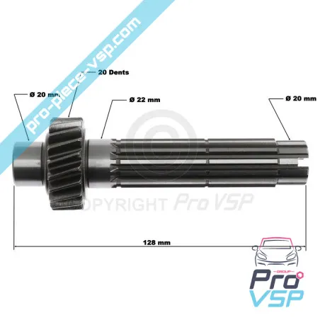 Gearbox comex for Aixam Casalini Ligier (Report 1/12)