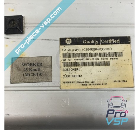 Dimmer eletrônico usado para Mega Worker Fase 1 Elétrica