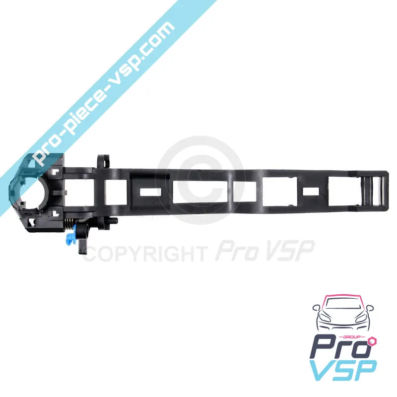 Right outdoor door handle base for aixam impulsion vision sensation