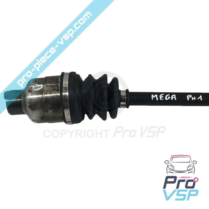 Cardan lämnade för Mega Elektrisk fas 1