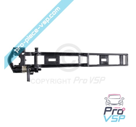Left outdoor door handle base