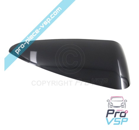 Black right rearview mirror shell