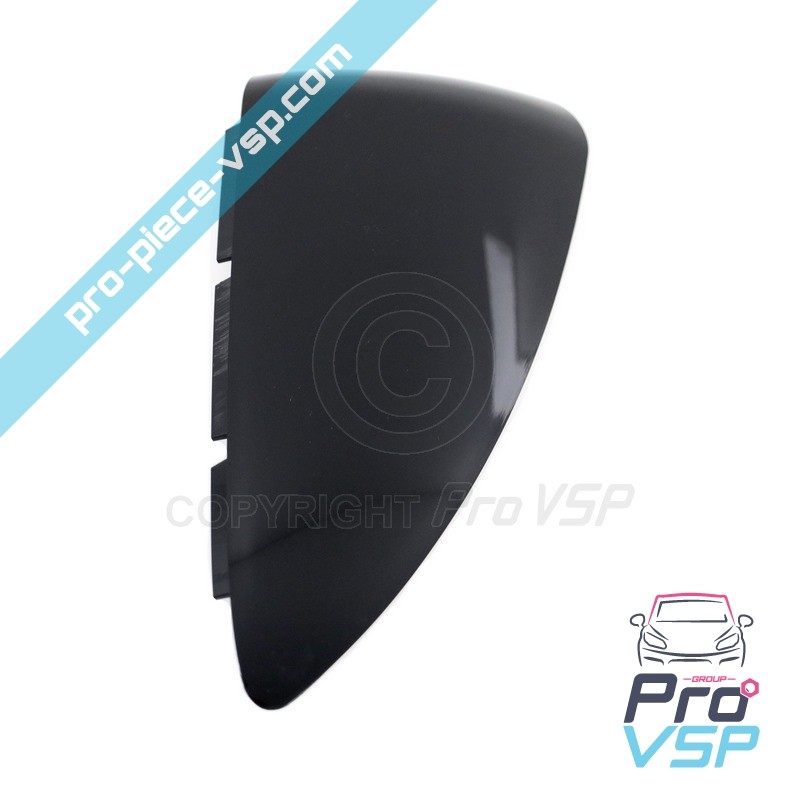 Black right rearview mirror shell