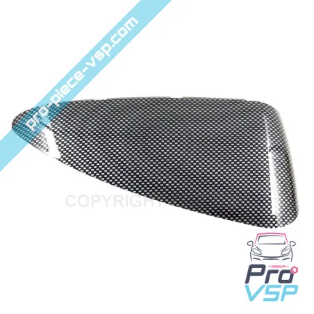 Coque carbone de rétroviseur droit pour aixam impulsion et vision