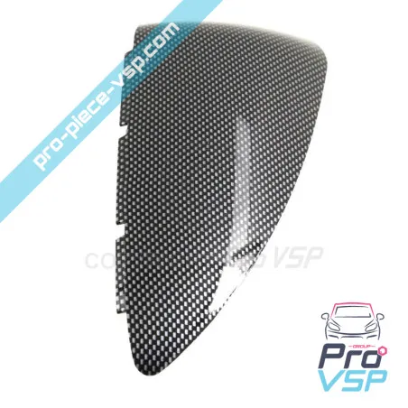 Coque carbone de rétroviseur droit pour aixam impulsion et vision