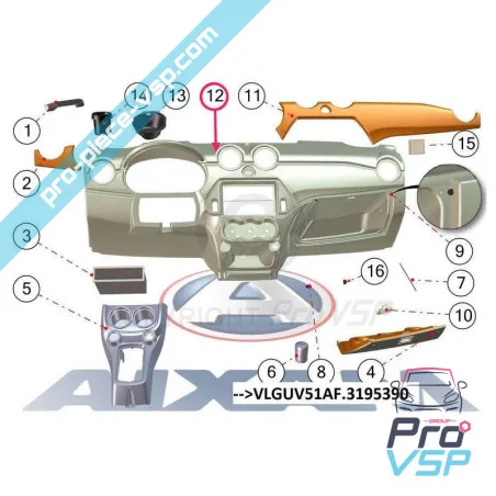 Dashboard für Aixam