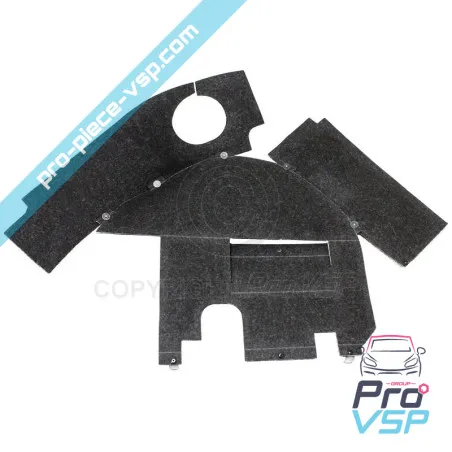 Soundproofing of wing cheek for chatenet ch26 ch28 ch30 ch32 ch33 sporteevo