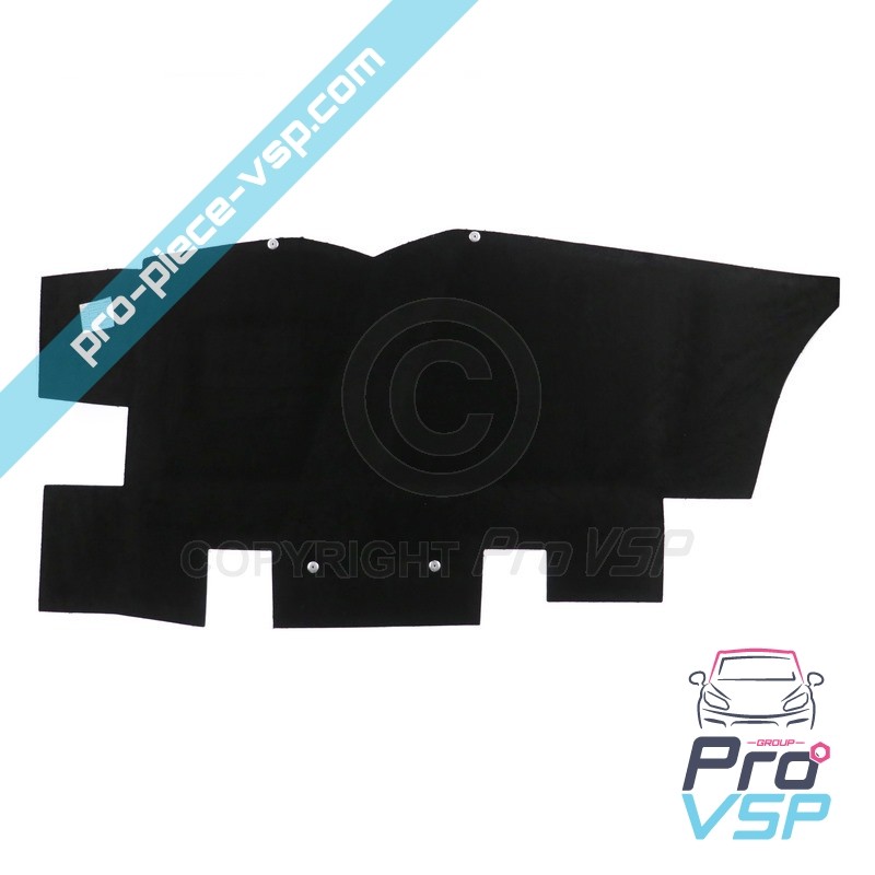 Front face soundproofing