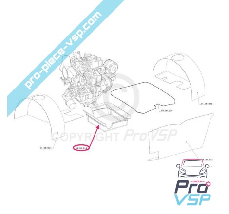 Motor soundproofing