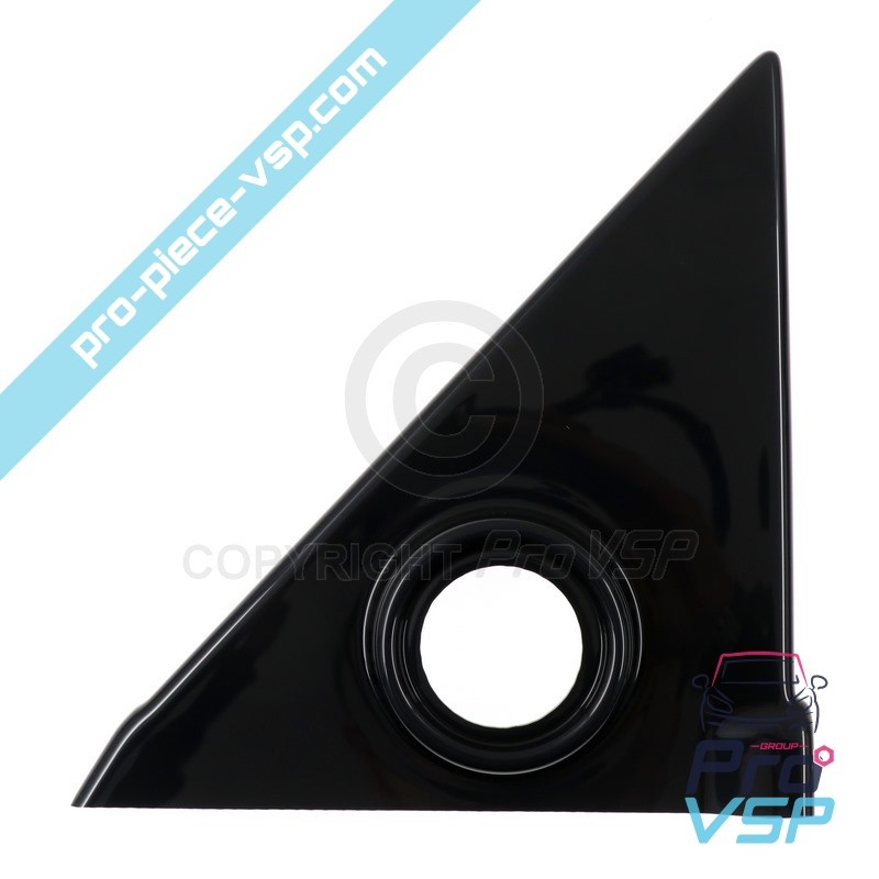 Left exterior mirror triangle