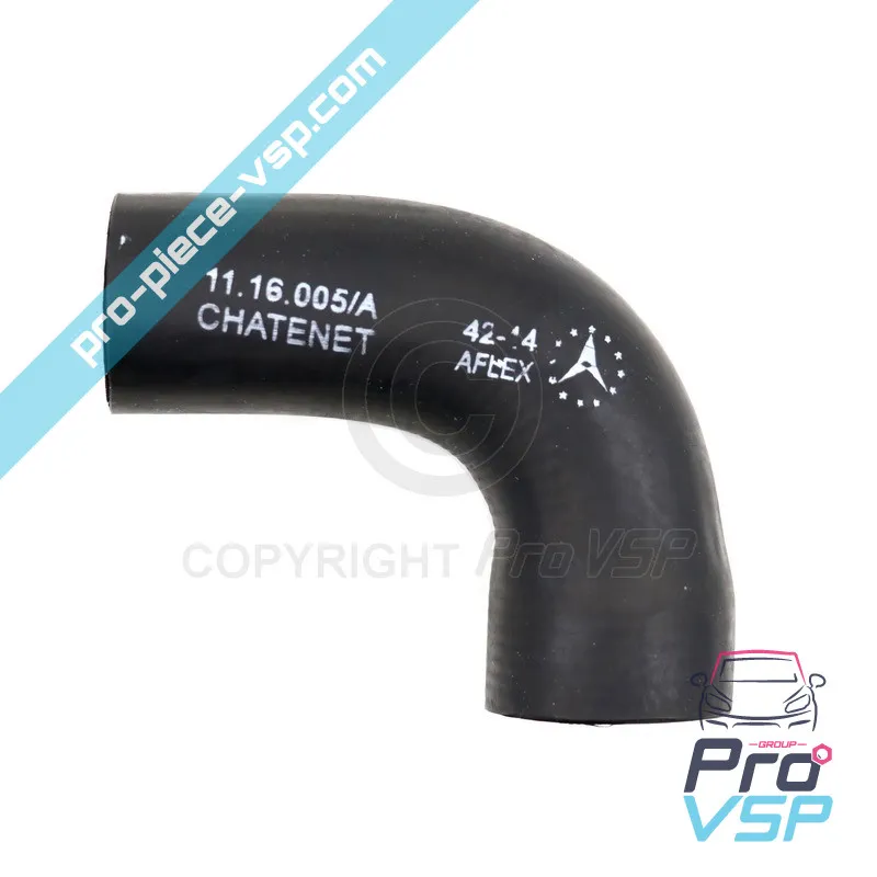 Lower radiator hose for chatenet media barooder speedino (Lombardini engine)
