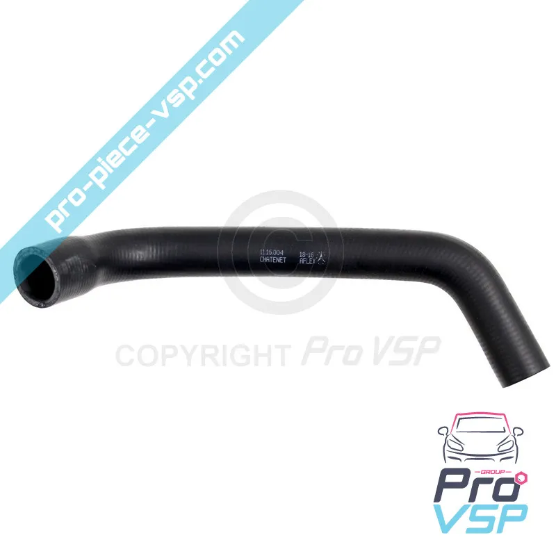 Lower radiator hose for chatenet media barooder speedino (Lombardini engine)