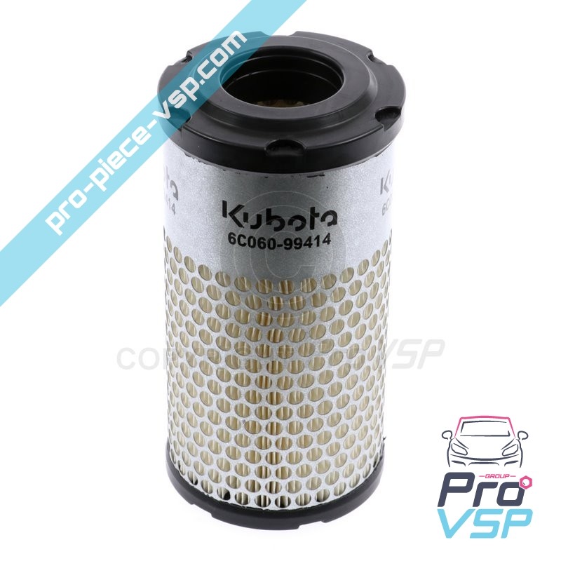 Filtre à air origine pour Aixam moteur essence , Kubota Z602 et Aixam Sensation