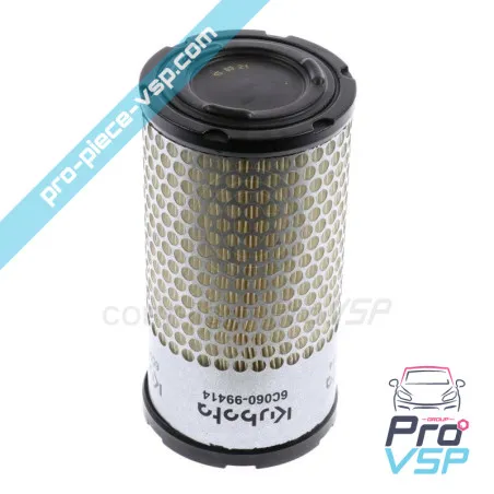 Filtre à air origine pour Aixam moteur essence , Kubota Z602 et Aixam Sensation