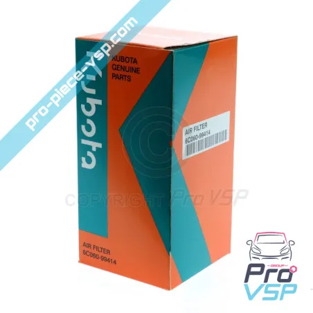 Air Filter Origin for Aixam gasoline engine, Kubota Z602 and Aixam Sensation