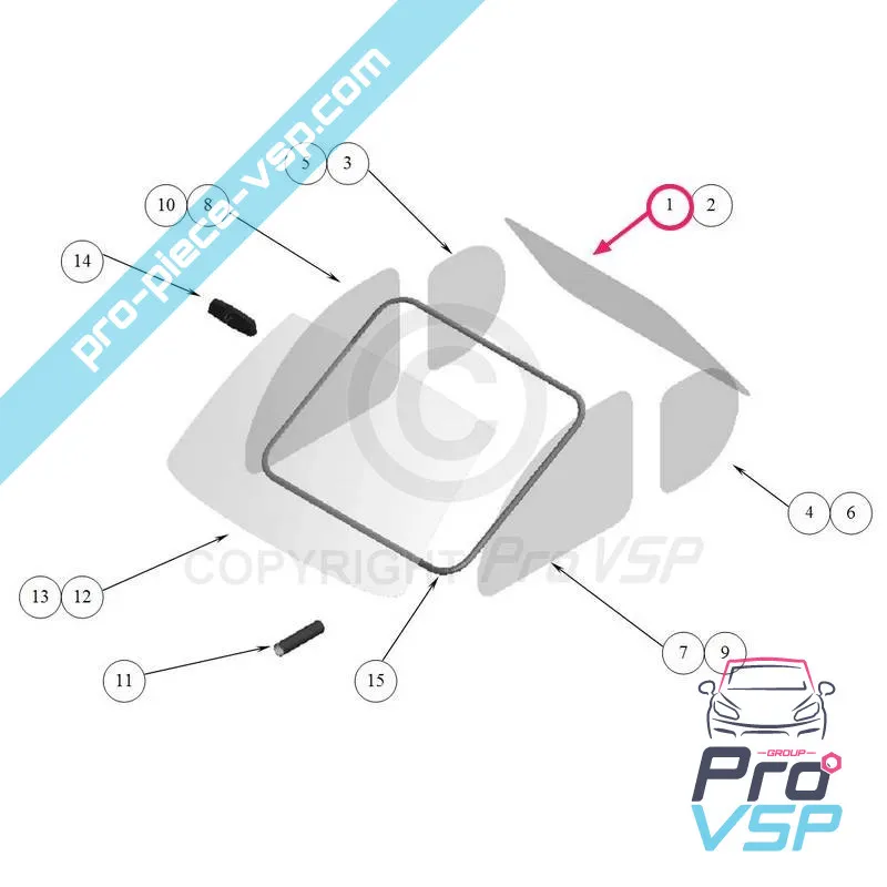 Finestra posteriore per Ligier nova