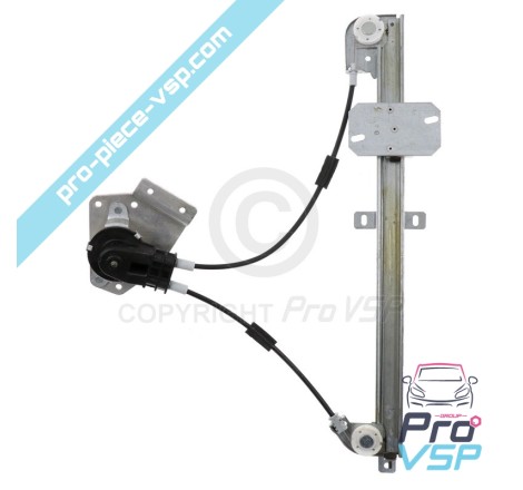 Glass lift Left manual