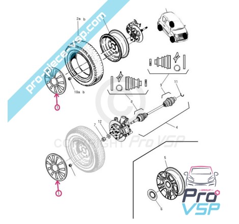 HUBCAP da 13 pollici