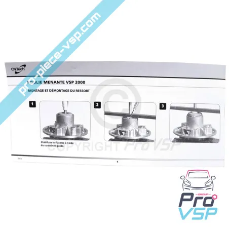 Compression tool for mounting and disassembly drive drive and box
