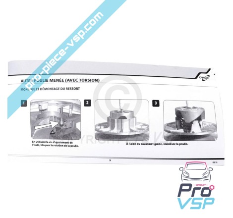 Assembly tool / dismantling dimmer