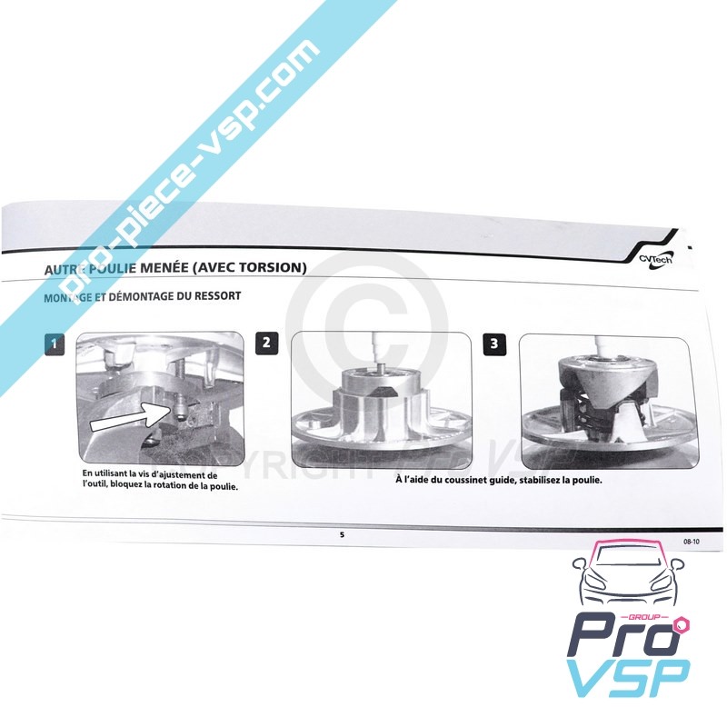 Assembly tool / dismantling dimmer