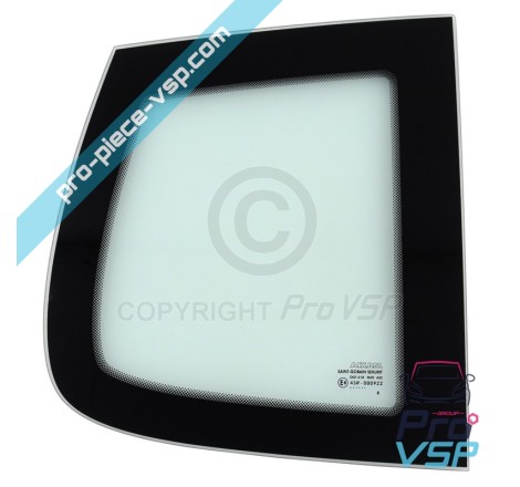 Straight custode window