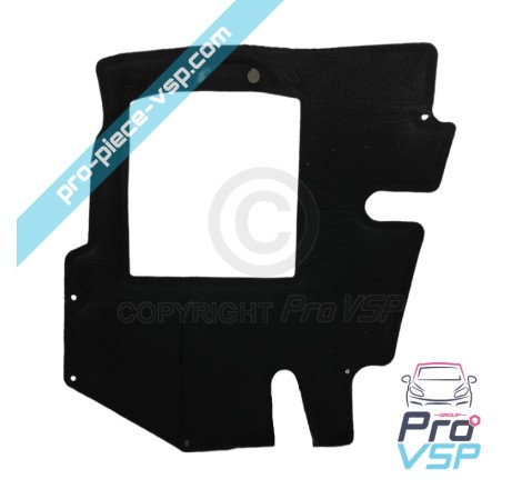 Straight engine soundproofing