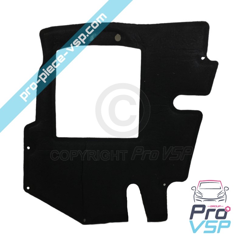 Straight engine soundproofing