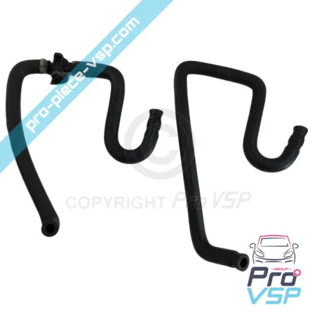 Mangueiras de aquecimento usadas para Chatenet Chatelaine SLB 2 (motor Perkins )