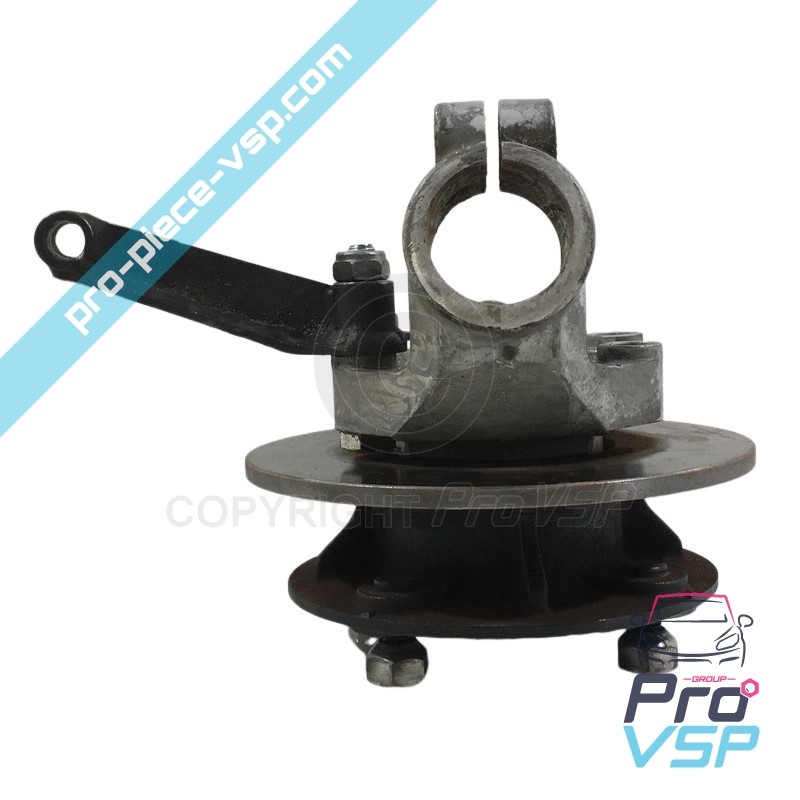 Complete front hub right